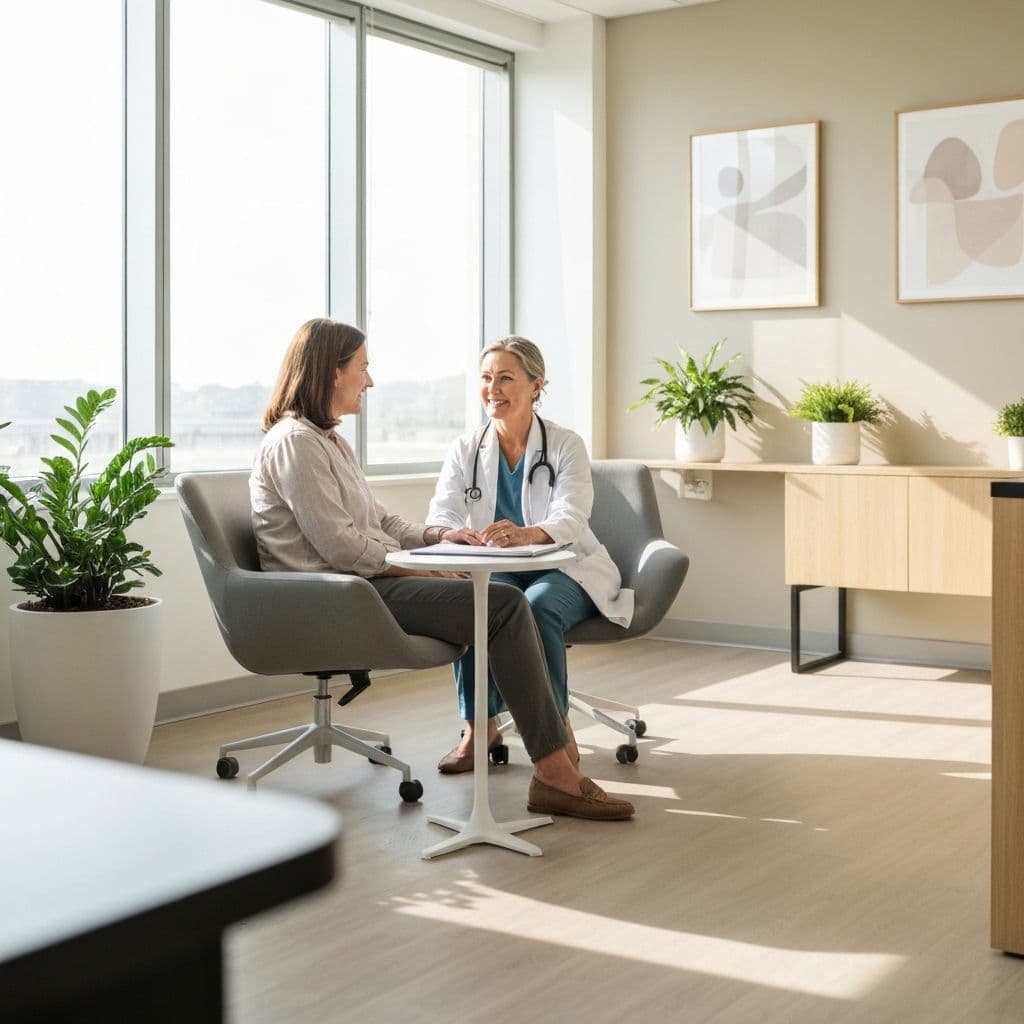 Consultation room at Expat Health Clinic